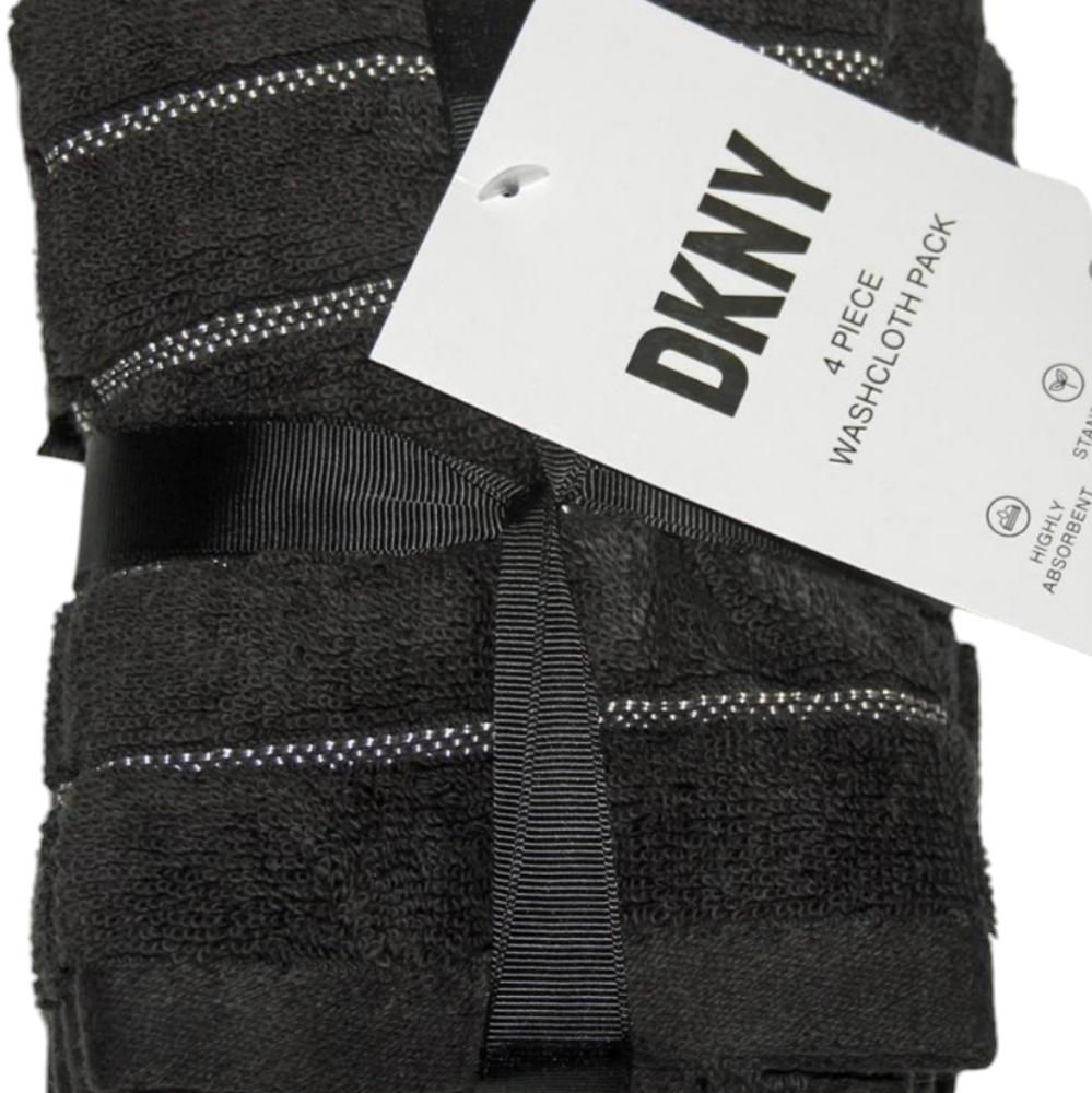 💕NWT DKNY WASHCLOTH SET💕4 PACK💕 - Picture 1 of 5
